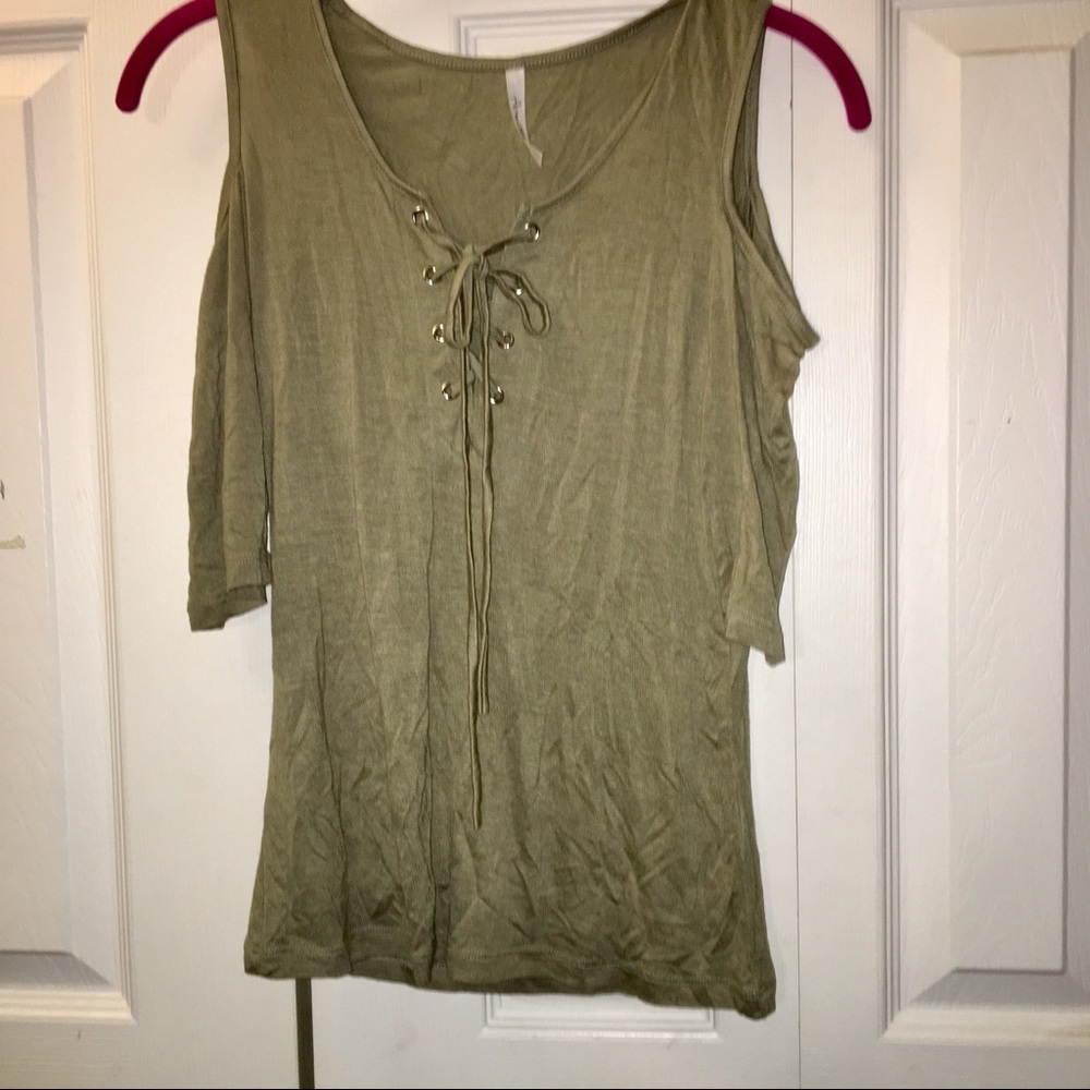 cold shoulder shirt